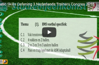 Athletic Skills Oefening 3 – Nederlands Trainerscongres
