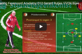 Feyenoord O12/Gerard Rutjes – Studiedag Feyenoord op 2 april 2015