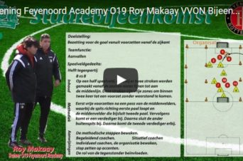 Feyenoord O19/Roy Makaay – Studiedag Feyenoord op 2 april 2015