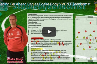 VIDEO – Partijspel 11 : 11 door Foeke Booy, hoofdtrainer van Go Ahead Eagles