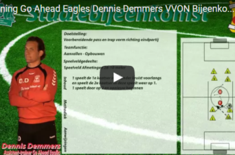 VIDEO – Pass- en trapvorm door Dennis Demmers, assistent-trainer van Go Ahead Eagles