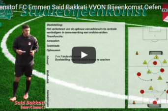 VIDEO – Partijspel 7 : 7 met keepers door Said Bakkati met FC Emmen C1